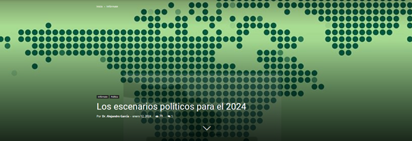 los escenarios politicos 2024